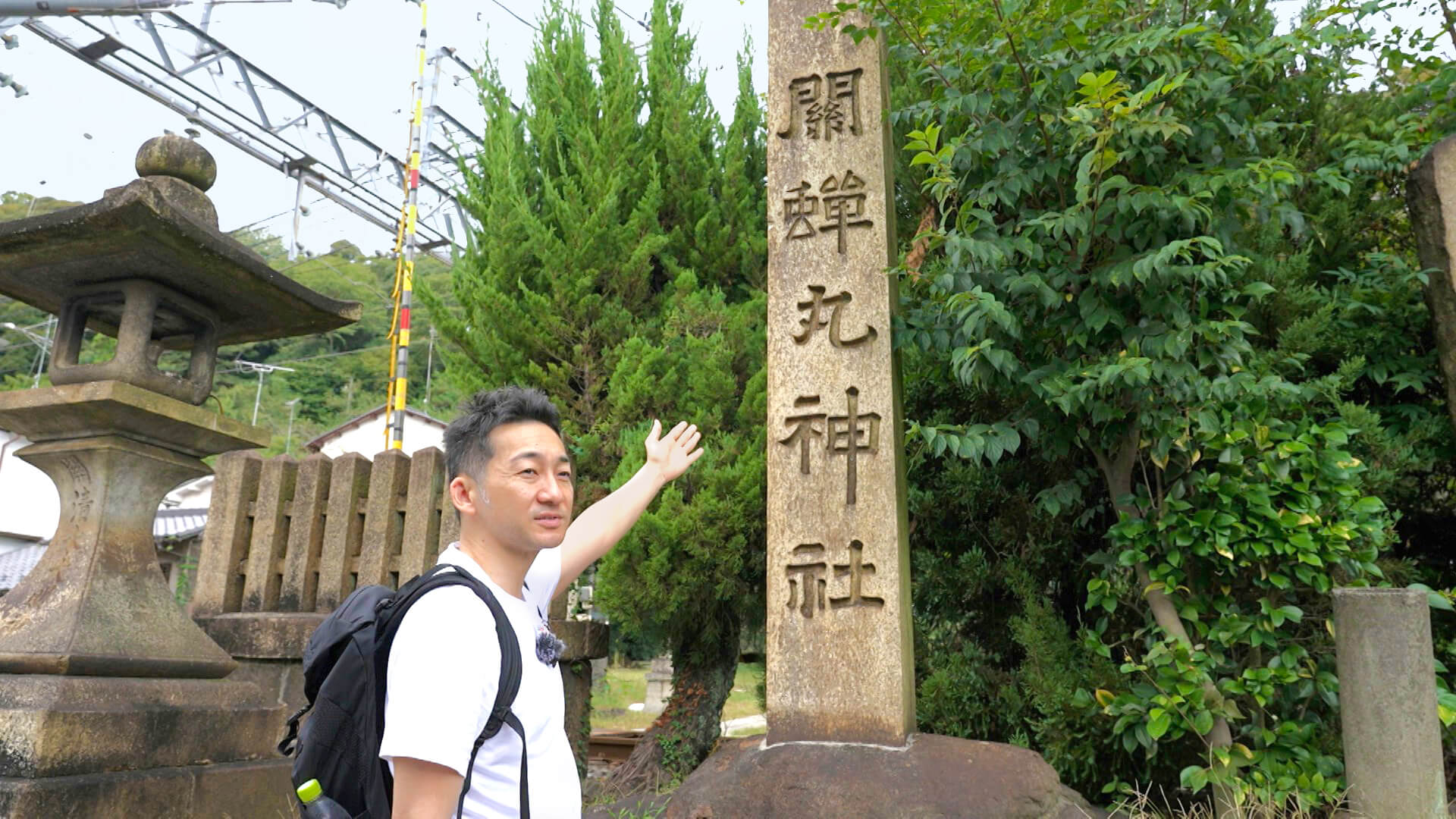 蝉丸ゆかりの関蝉丸神社にも立ち寄りました