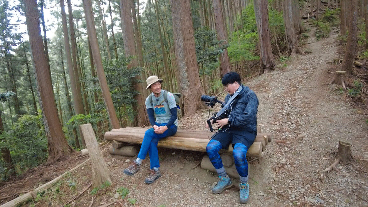 初から結構な登りが続く今回の子ノ山。