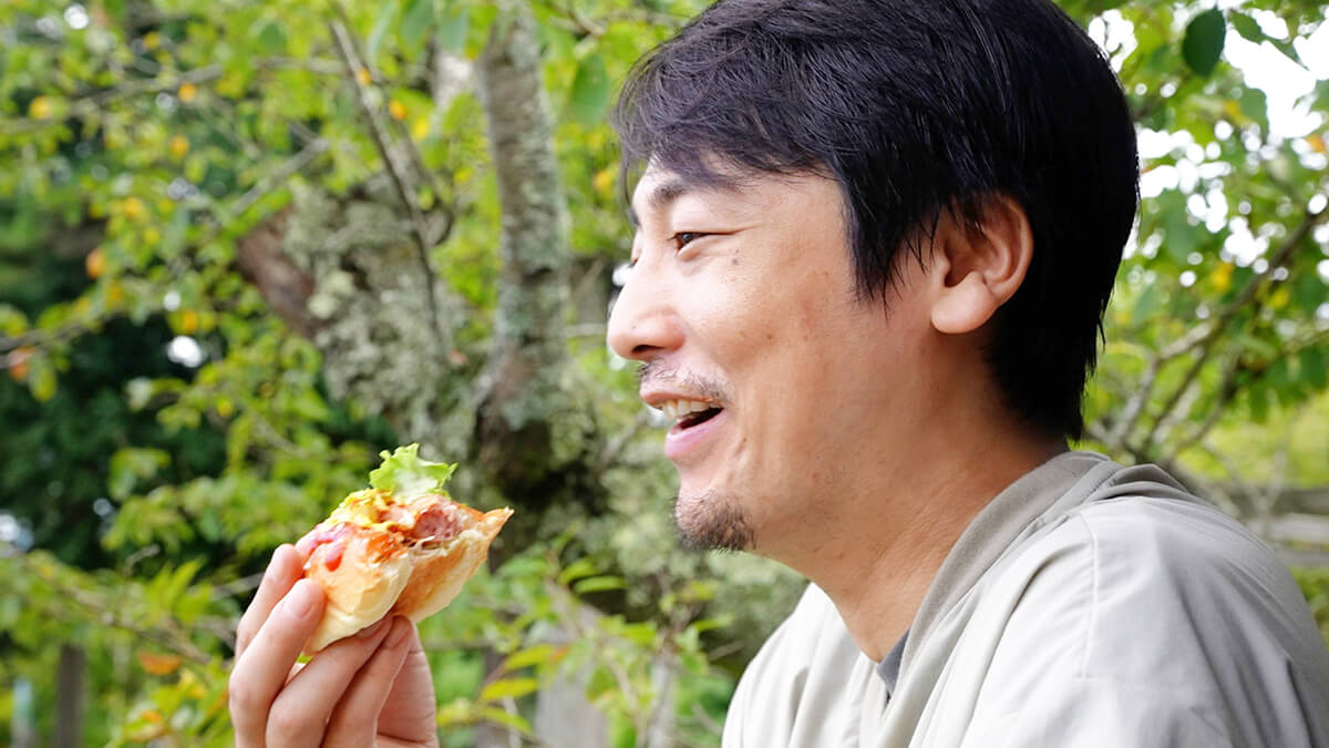 実は大のホットドッグ好きだという福士さん