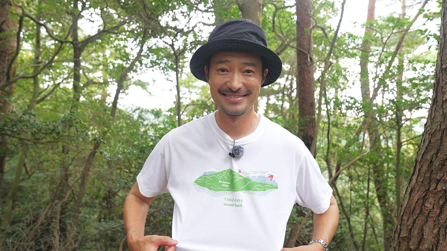 今回の登山で新調してくれたこちらのTシャツ