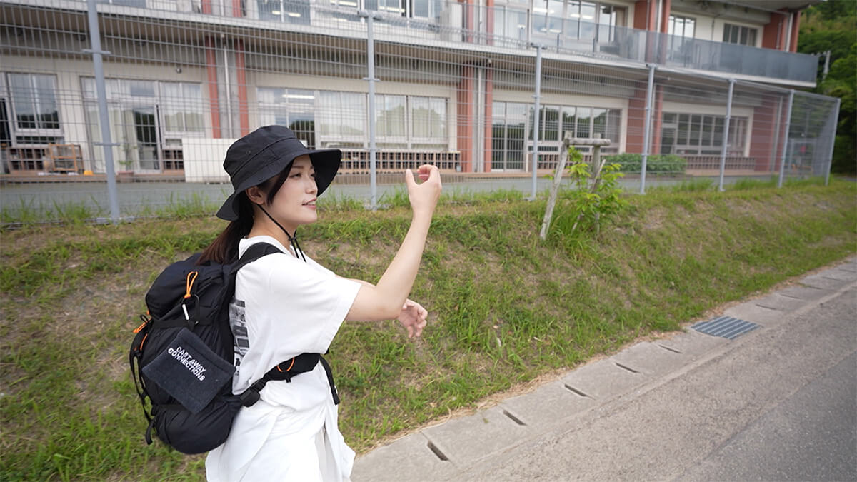 今回の登山スタート付近の学校で、体育祭の練習をする声が聞こえてきた時のこと