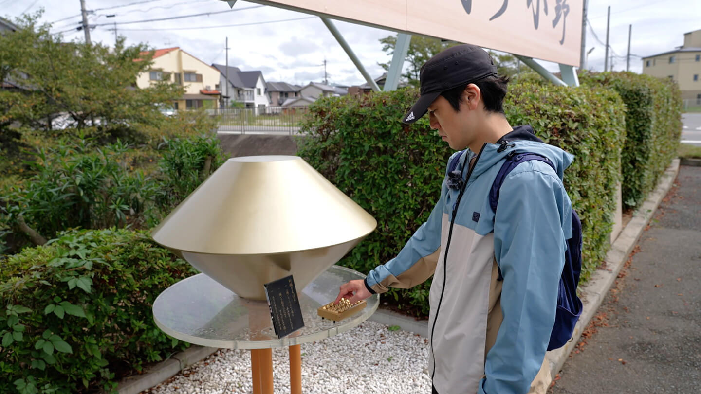 そろばんを見て、小さい頃の思い出をポツリ。